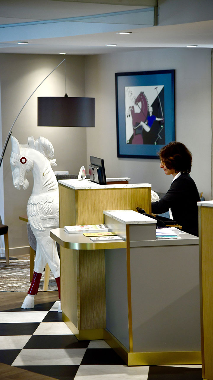 Accueil de l'hôtel Ibis Maisons Laffitte
