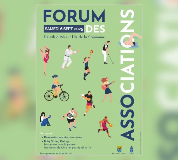 Forum des Associations 2025 à Maisons-Laffitte